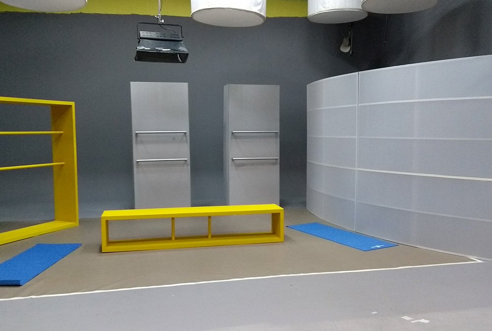 Stand comercial Bancolombia
